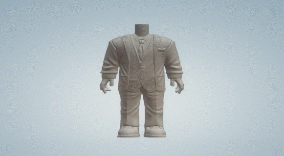 damat takım elbise 030 Funko pop 3d print model - Mito3D