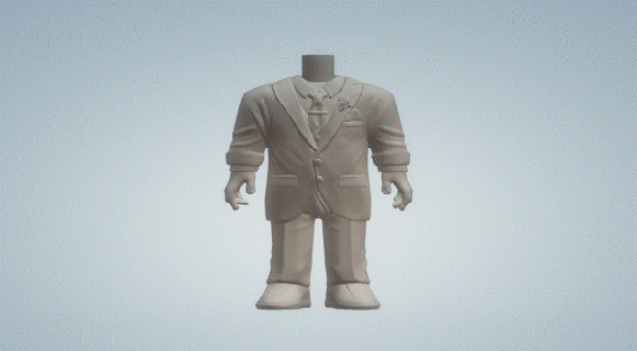 damat takım elbise 031 Funko pop 3d print model - Mito3D
