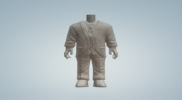 damat takım elbise 038 Funko pop 3d print model - Mito3D