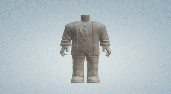 damat takım elbise 040 Funko pop 3d print model - Mito3D