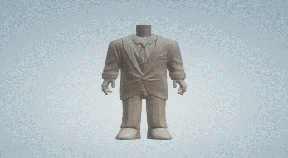 groom suit 042 funko pop 3d print model - Mito3D
