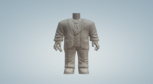 groom suit 043 funko pop 3d print model - Mito3D