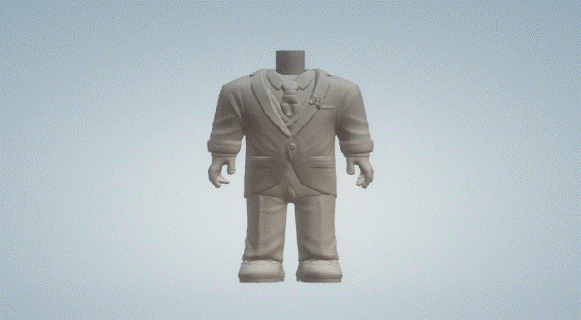 groom suit 045 funko pop 3d print model - Mito3D