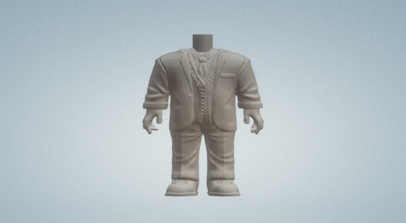 damat takım elbise 046 Funko pop 3d print model - Mito3D