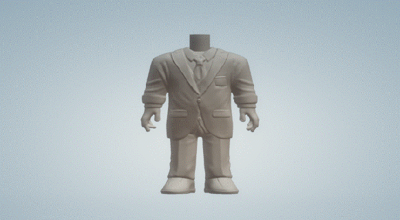damat takım elbise 047 Funko pop 3d print model - Mito3D