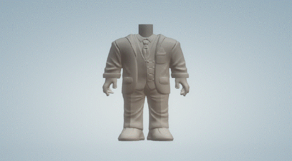 damat takım elbise 054 Funko pop 3d print model - Mito3D