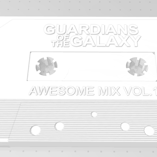 groot cassette gadget marvel comics guardians galaxy baby 3D print model - Mito3D