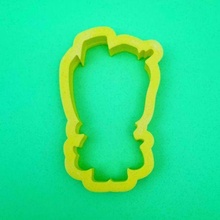 groot cookie cutter cookies guardians of the galaxy baking bakery kitchen fondant 3d print model - Mito3D
