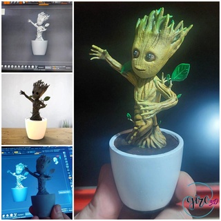 Groot fan art arte giocattolo figure 3d print model - Mito3D