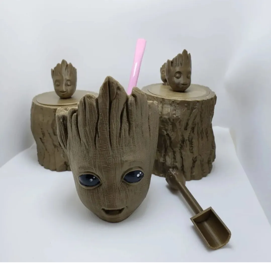 groot matt Kit 3D print model - Mito3D