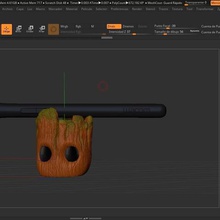 groot porte-stylo outil 3d print model - Mito3D