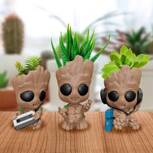 groot pot home maseta baby vase figure character guardians easy modern jar galaxy pottery ceramic clay art little houseware porcelain monster creature scary house decor toy faclil nice plant 3d print model - Mito3D