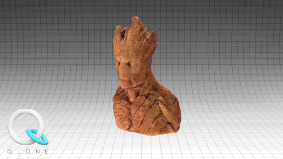 groot gescannt qlone 3d print model - Mito3D