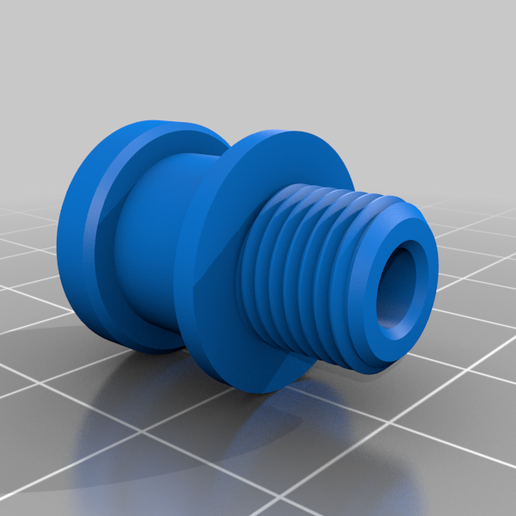 Rille montieren Adapter 3D print model - Mito3D