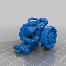 grot cannon warhammer 40k - 19th century style miniature tabletop wargaming toy 3d print model - Mito3D