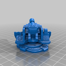 grot cannon warhammer 40k - static defence orks tabletop wargaming games 3d print model - Mito3D