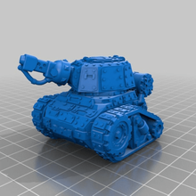 grot tanque miniaturas tampo mesa martelo guerra 40k jogos 3d print model - Mito3D