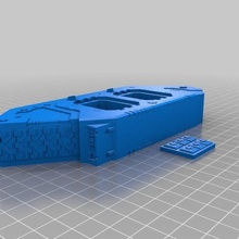 terra saqueador capacidade impressão ajustes jogos 3d print model - Mito3D