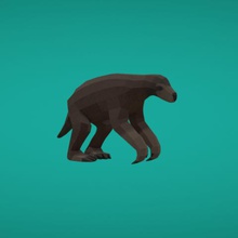 ground sloth game 3d print model - Mito3D