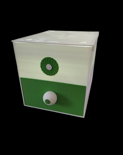 creciente caja 42 plantas hogar casa 3d print model - Mito3D
