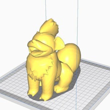 büyümek pokemon 3d print model - Mito3D