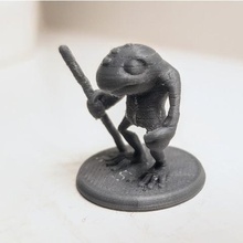 grung Spiel dnd dungeons &Drachen grippli mini der Miniatur monster rpg 3d print model - Mito3D