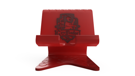 gryffindor cell phone stand harry potter 3d print model - Mito3D