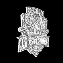 gryffindor house arry potter harry logo home hogwarts hogward slytherin poofball 3d print model - Mito3D