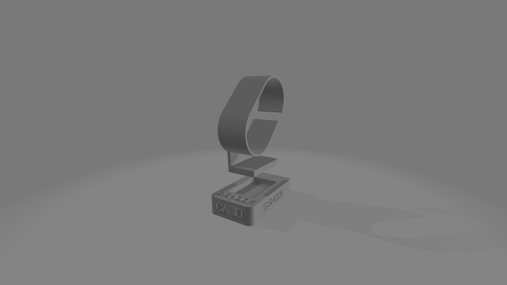 gshock stand jewelry 3D print model - Mito3D