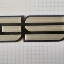 gsi logo fashion opel kadett astra corsa 3d print model - Mito3D