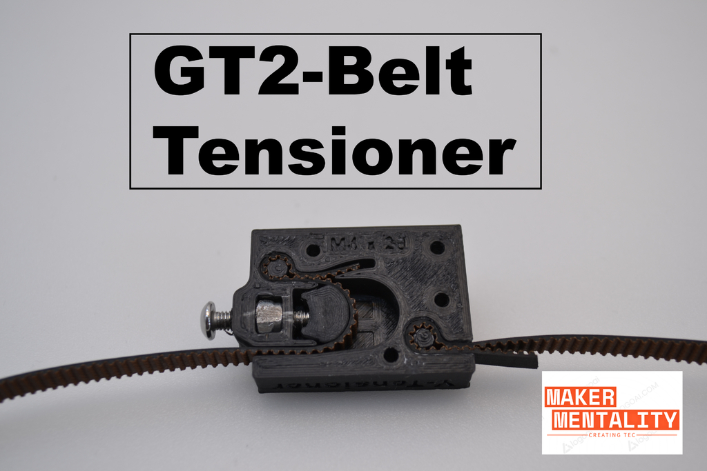 gt2 belt tensioner 3d printing 3D print model - Mito3D