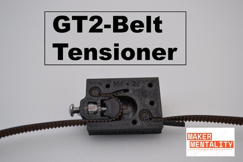 gt2 belt tensioner belt belt tensioner gt2 gt2 belt belt tensioner tensioner 3d printing  3d print model - Mito3D
