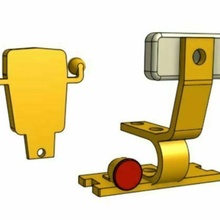 gt5 Garten Traktor Modell Möglichkeit Teile Ausrüstung Gabel Aufzug 3d print model - Mito3D