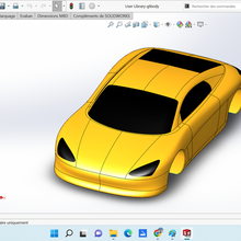 gt carro corpo 3d print model - Mito3D