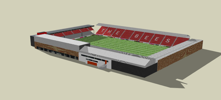 gtech community stadium use 2023 soccer nfl nba mlb nhl england brentford 3d print model - Mito3D
