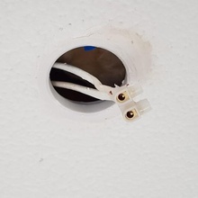 gu10 soffitto riparazione di rinforzo occhiello casa arredamento rafforzamento in cartongesso illuminazione 3d print model - Mito3D