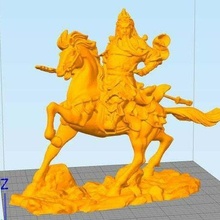 Guangong caballo guanyu personas 3d print model - Mito3D