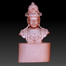 guanyin bodhisattva kwan-yin scultura cnc stampante 3d 47 art il buddha buddismo carattere kuan-yin religon statua 3d print model - Mito3D