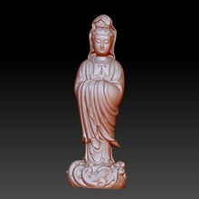 guanyin bodhisattva kwan-yin Skulptur cnc-3d-Drucker Kunst buddha Buddhismus Charakter kuan-yin religon statue 3d print model - Mito3D