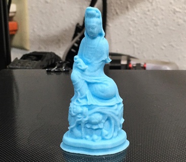 guanyin statue guanyin garden statue revopoint  3d print model - Mito3D