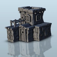 guard watchtower 9 - warhammer age sigmar bolt action flames war architecture house thumbnails building scenery wargame figures game land dungeon fantasy games accessories 3d print model - Mito3D