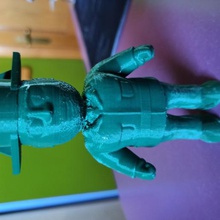 guardia civil in spagna - vari figura giocattolo lo spagnolo inglese di civile funko testa verde pla 3d print model - Mito3D