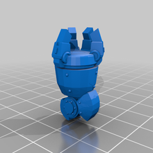 guardian armor hand redesign games 3d print model - Mito3D