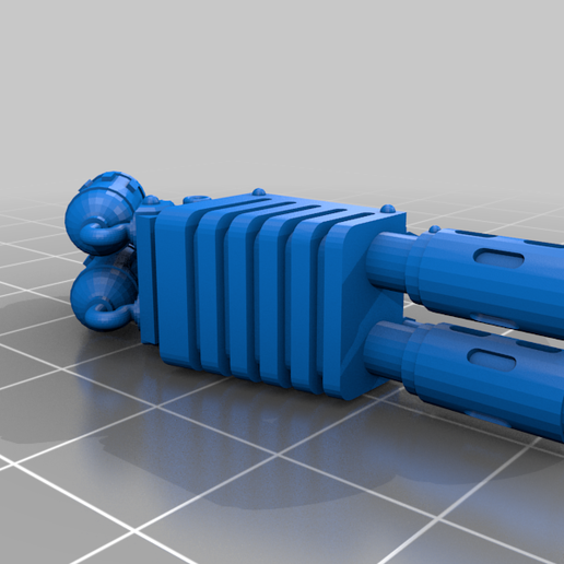 guardian robot melty gun art 28mm 40k contemptor dreadnought weapon models 3D print model - Mito3D