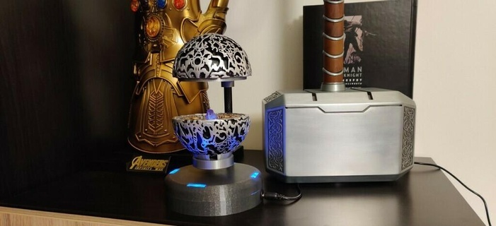 guardians galaxy - infinity orb levitation stand Gadget gadget 3d print model - Mito3D