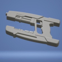 Wächter Galaxis Gewehr Gadget 3d print model - Mito3D