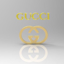 Gucci logo moda rolex tasarım duvar Sanat dekor cucci 3d print model - Mito3D