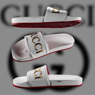 gucci slippers prada shoe dress cloth foot accessories design lois voitton chanel dolge gabbana nike adidas art 3d print model - Mito3D