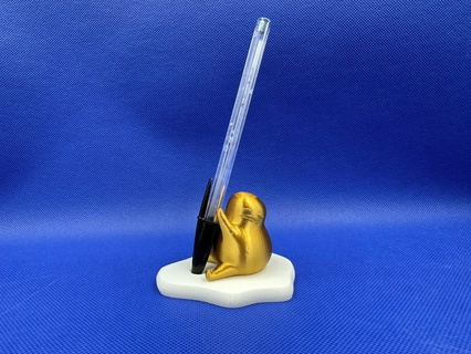 gudetama pen holder Home decor desk organizer toy 3d print model - Mito3D