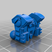 gue ' ron'vesa - techmarine kit de atualização a arte pessoas warhammer tau space marine 3d print model - Mito3D